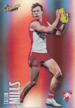 2023 Select AFL Footy Stars - Base Parallel - Colour Spots #157 Callum Mills Front